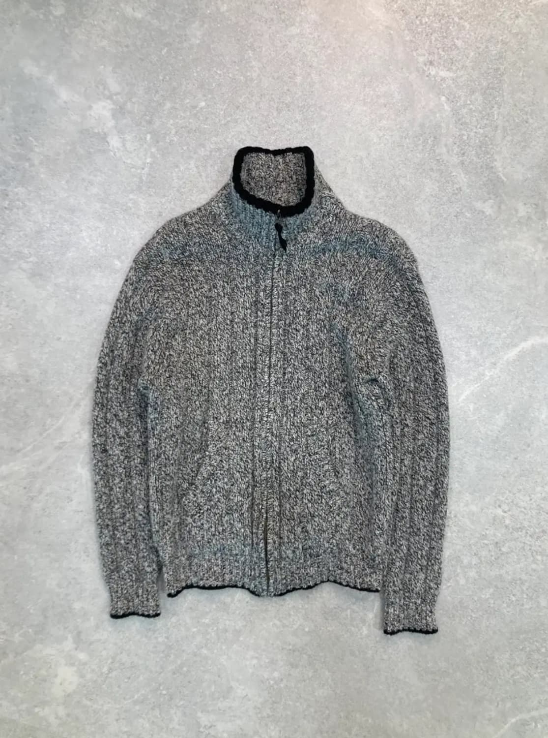 (M) LIFE TOOLS 헤비울 니트집업 상품이미지2