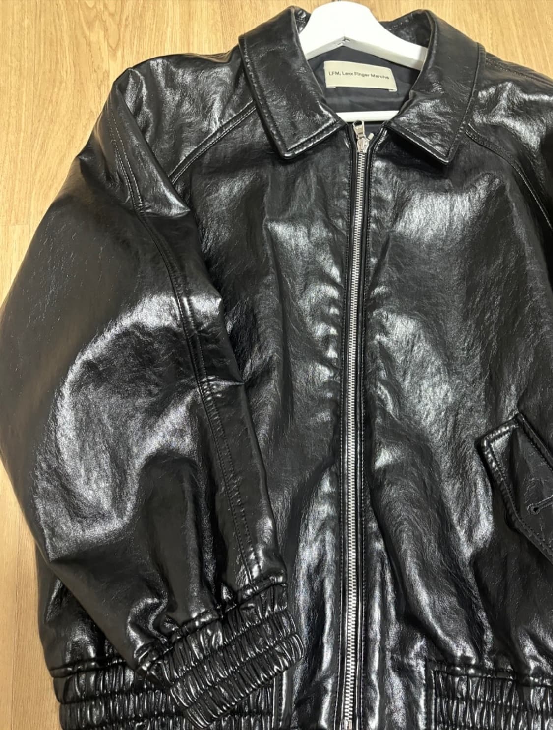 LFM 페이크 레더 자켓 상품이미지6
