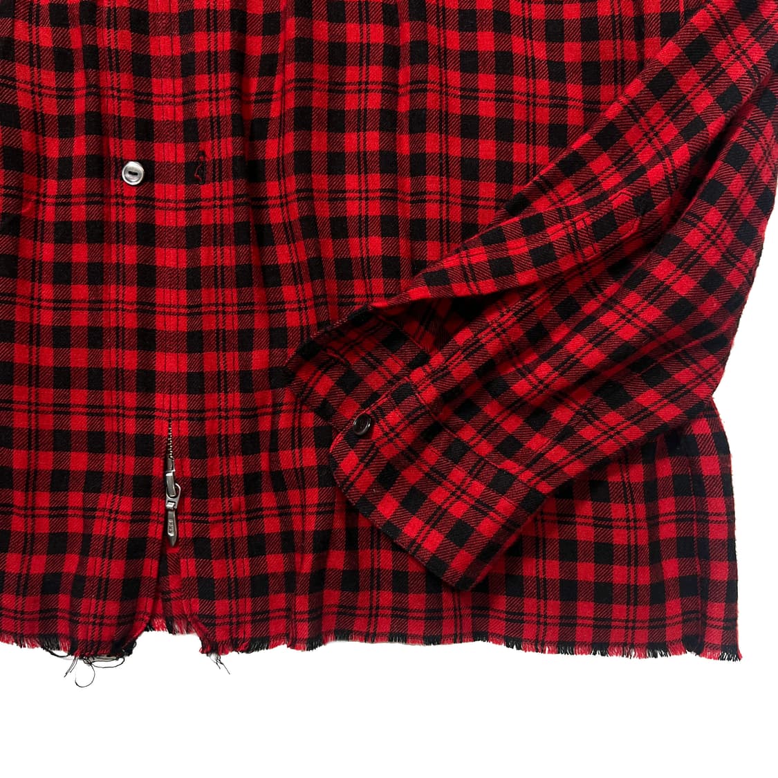 MASU 마수 23ss 집업 플레이드 셔츠 (48) 상품이미지7