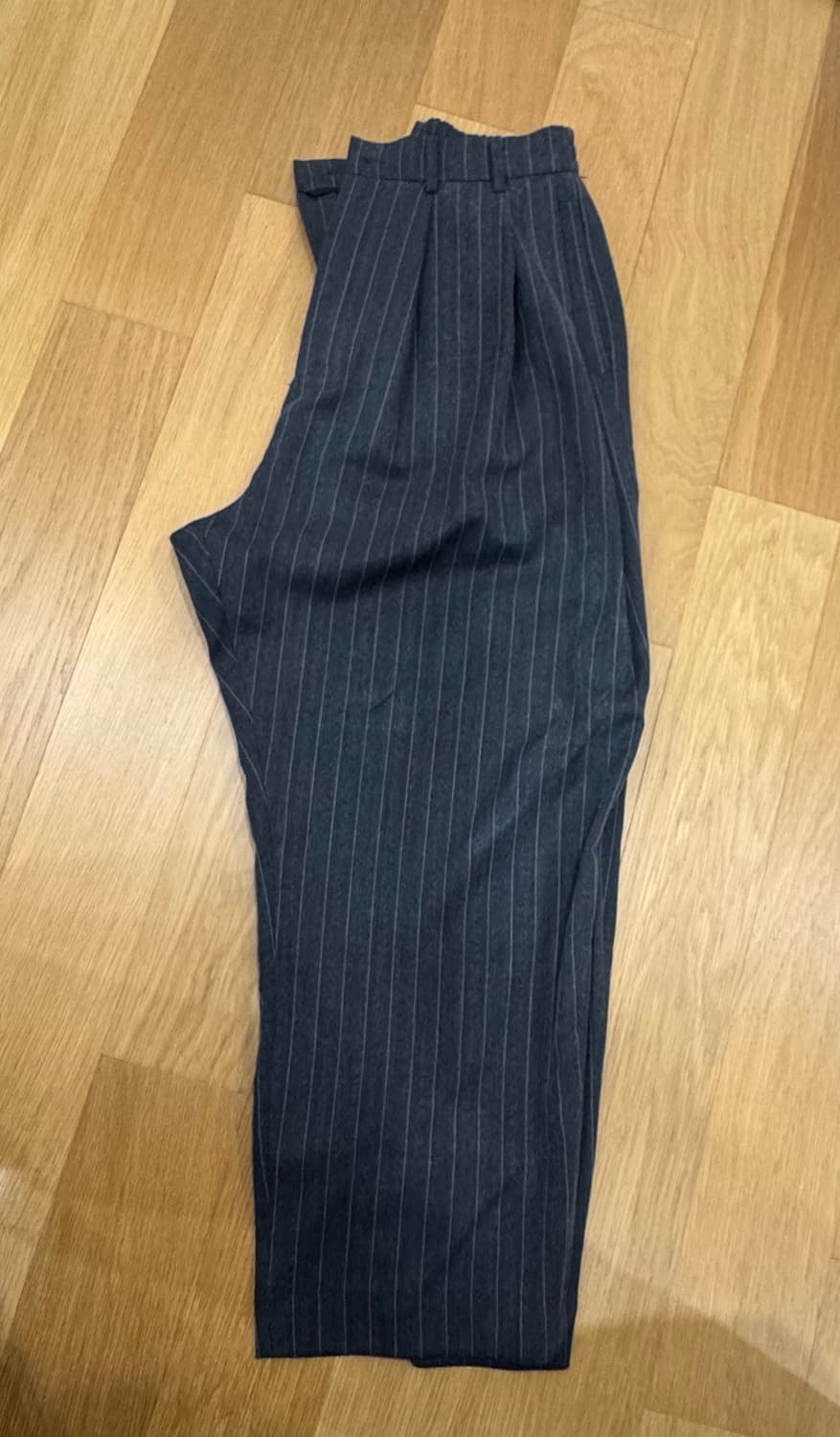 0사) 노운 스트라이프 슬랙스 상품이미지2