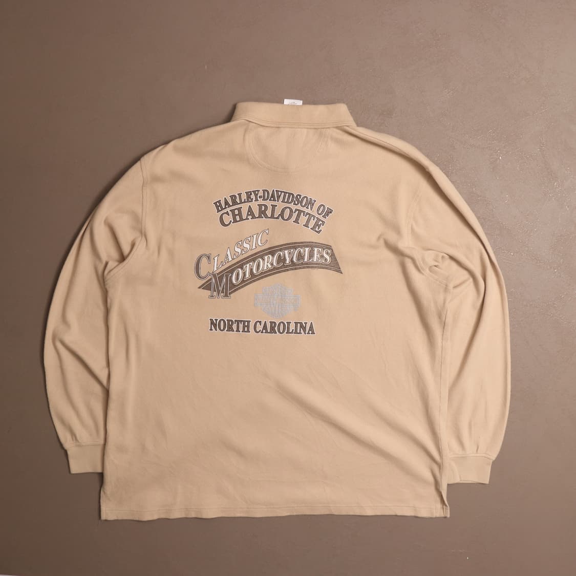 할리데이비슨 와플 헨리넥 카라 롱슬리브 A1411 상품이미지4