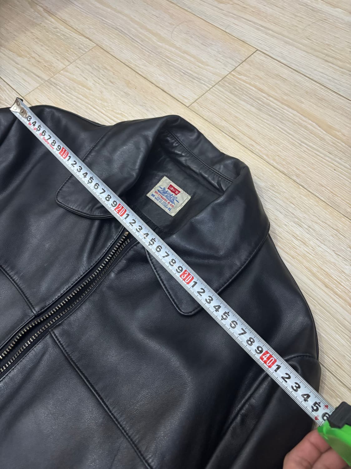 리바이스 램스킨 레더자켓 상품이미지3