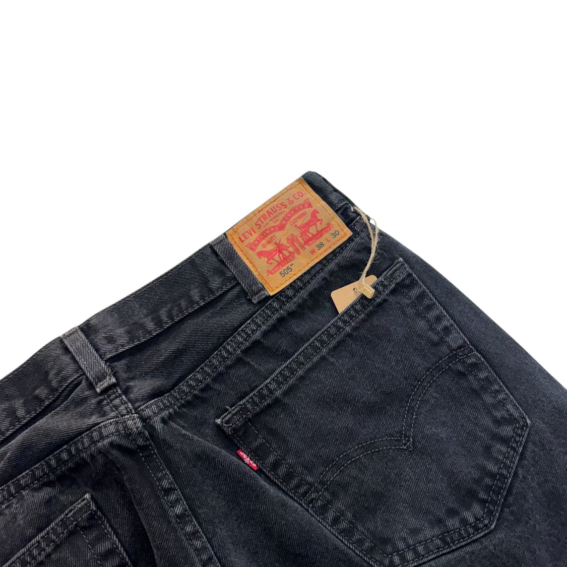 [36.5] 리바이스 505 블랙진 데님 청바지 [lv1104] 상품이미지8
