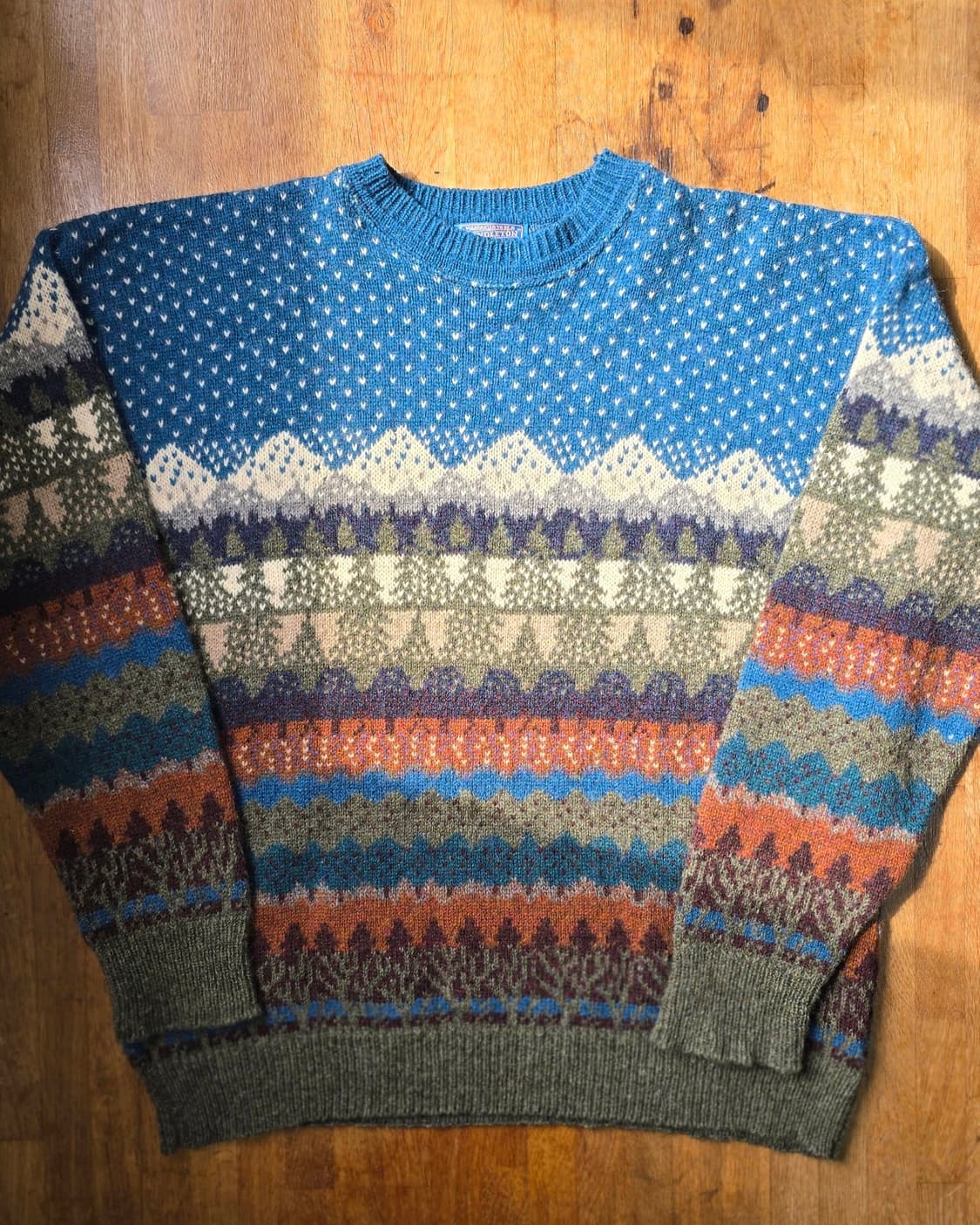 PENDLETON 버드아이 니트 Made In USA  상품이미지1