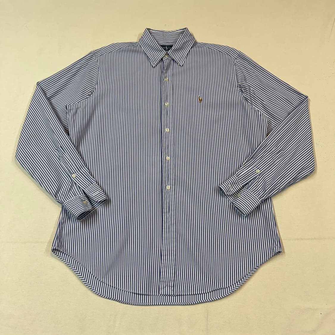 M) 폴로 랄프로렌 클래식핏 스트라이프 셔츠 상품이미지1