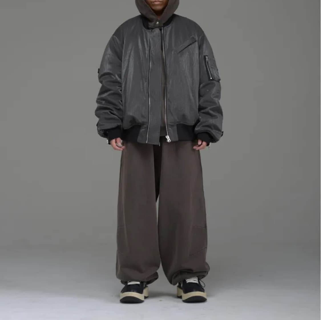 2) 드네이지 유틸리티 짚 오버사이즈 MA-1 항공점퍼 상품이미지2