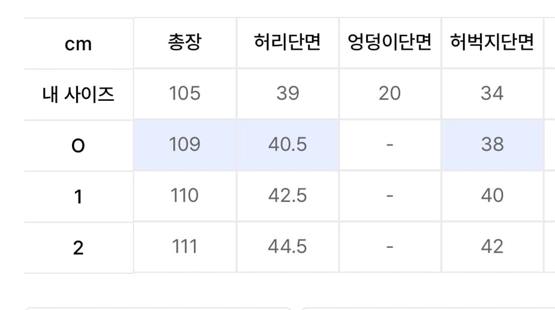 노운 와이드 데님 미드블루 상품이미지4