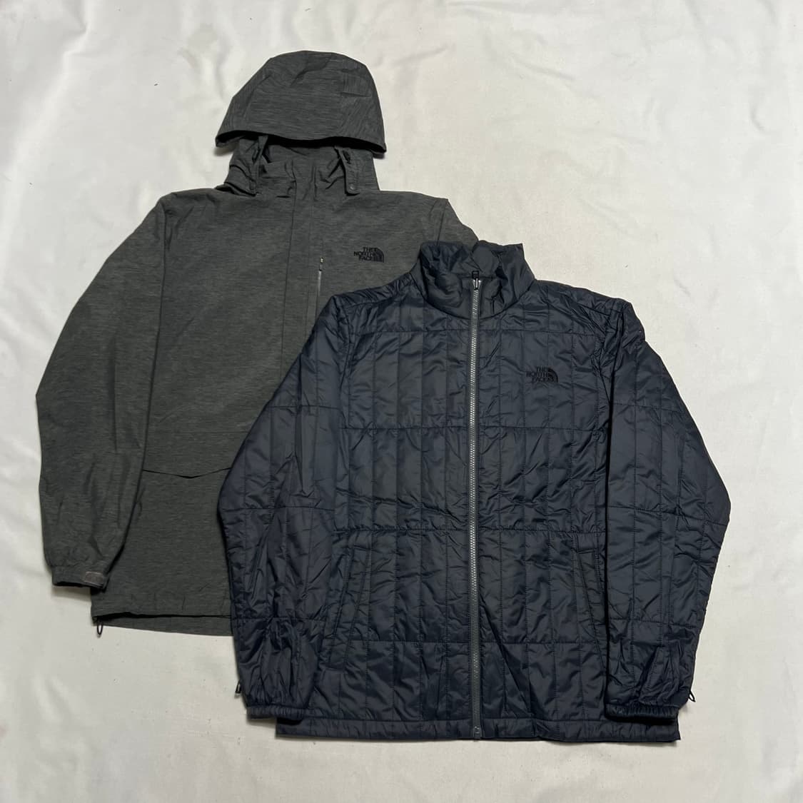 L 노스페이스 드라이벤트 그레이 후드 바람막이 상품이미지2