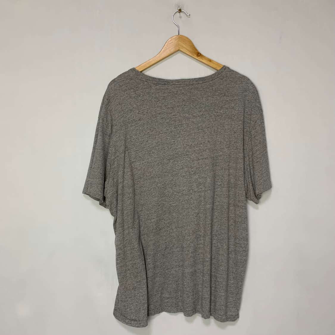 폴로 랄프로렌 포니 로고 포켓 반팔 티셔츠 빈티지 그레이 2XL 루즈핏 상품이미지6