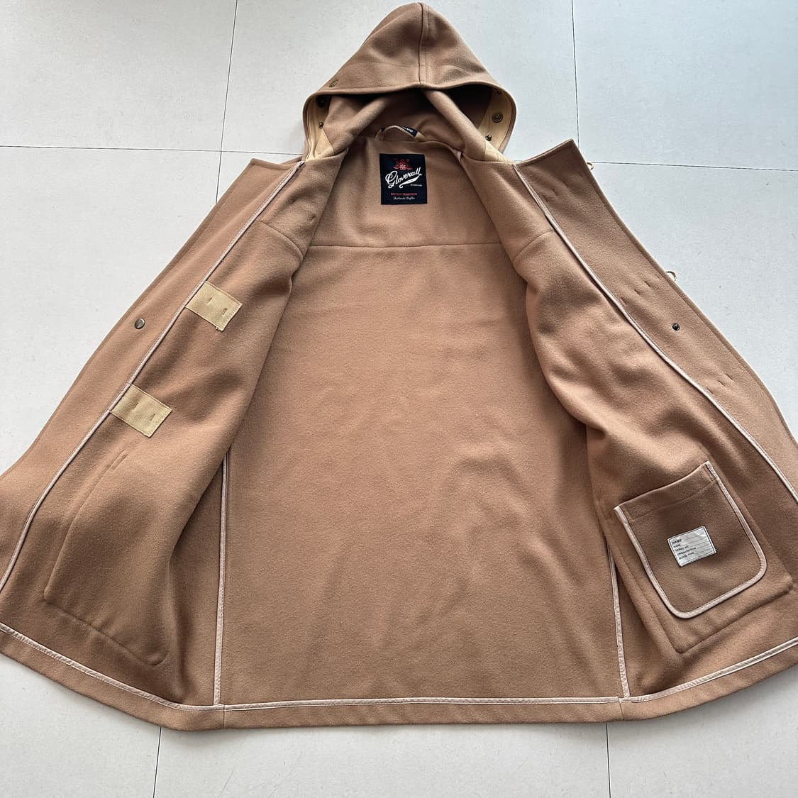 글로버올 헤리티지 몬티 더플코트 카멜 46 상품이미지7