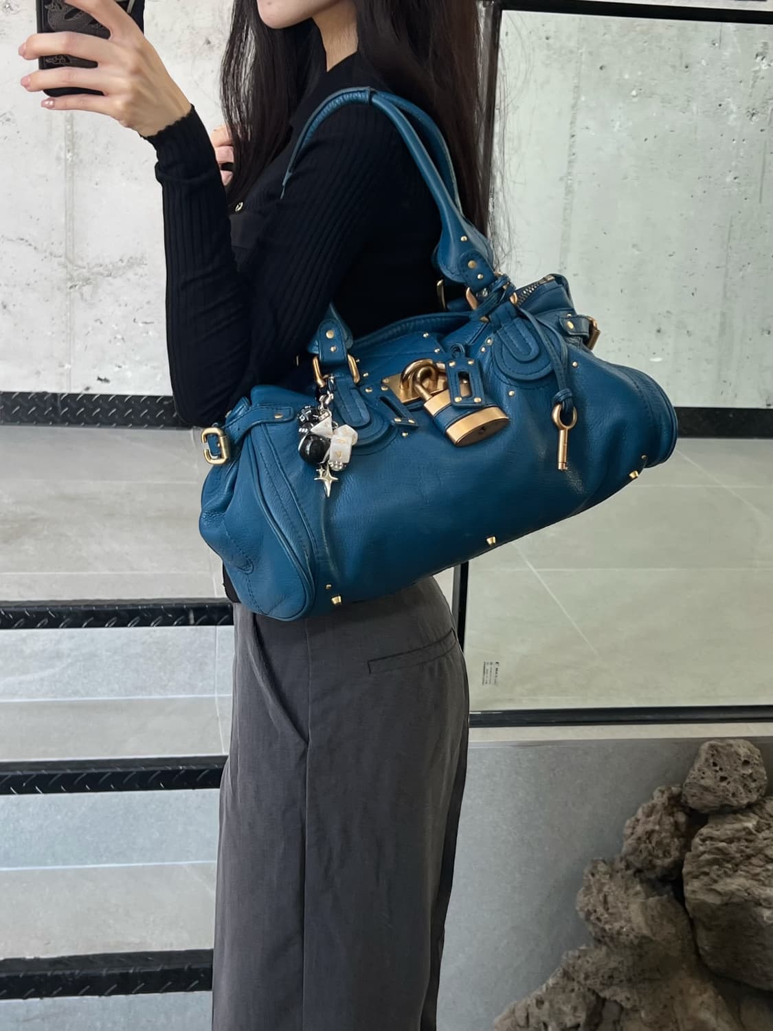 ( 예약중 )끌로에 패딩턴 2005 빈티지 블루 상품이미지4