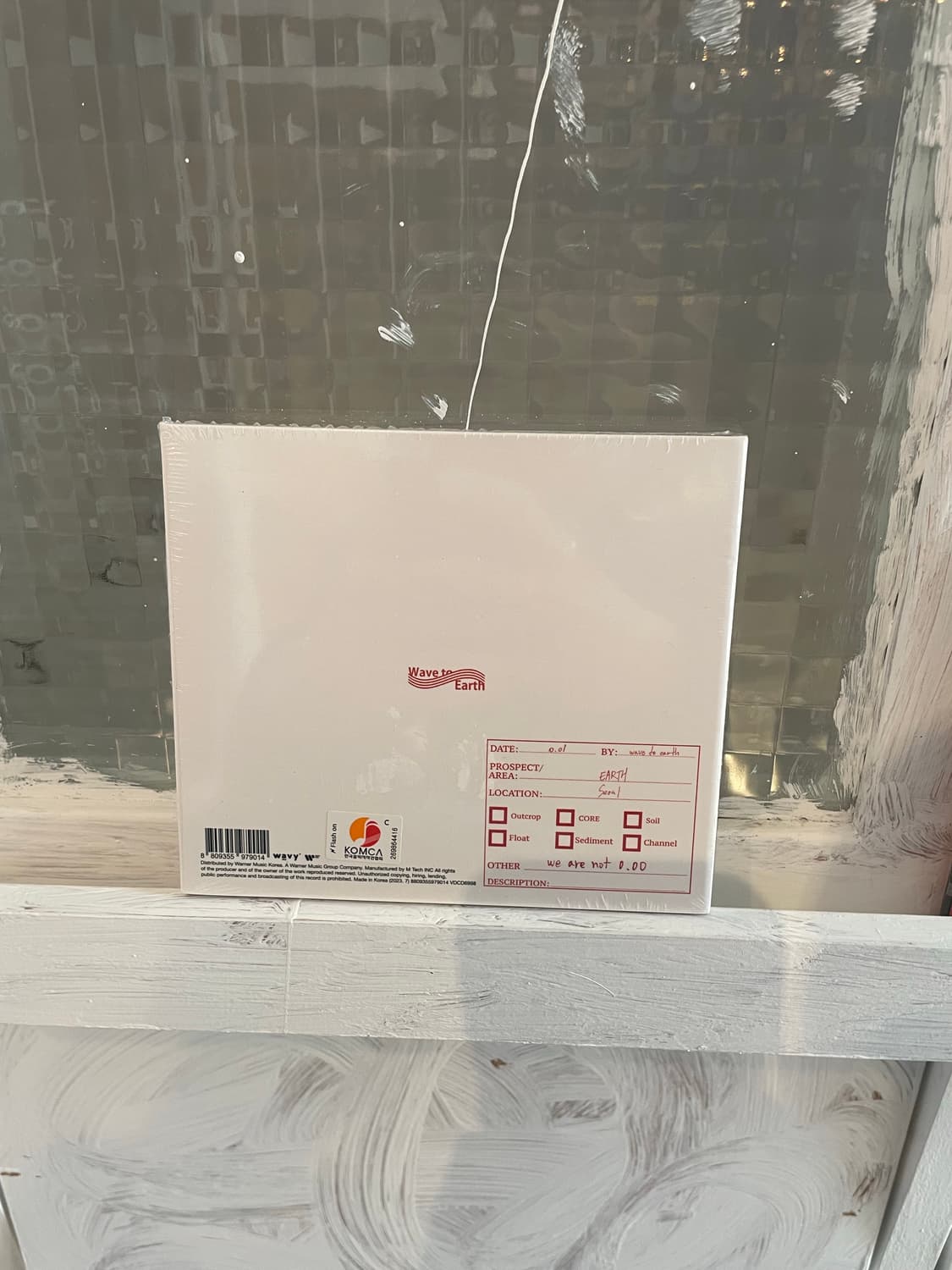 (미개봉)웨이브투어스 0.01 cd 상품이미지2