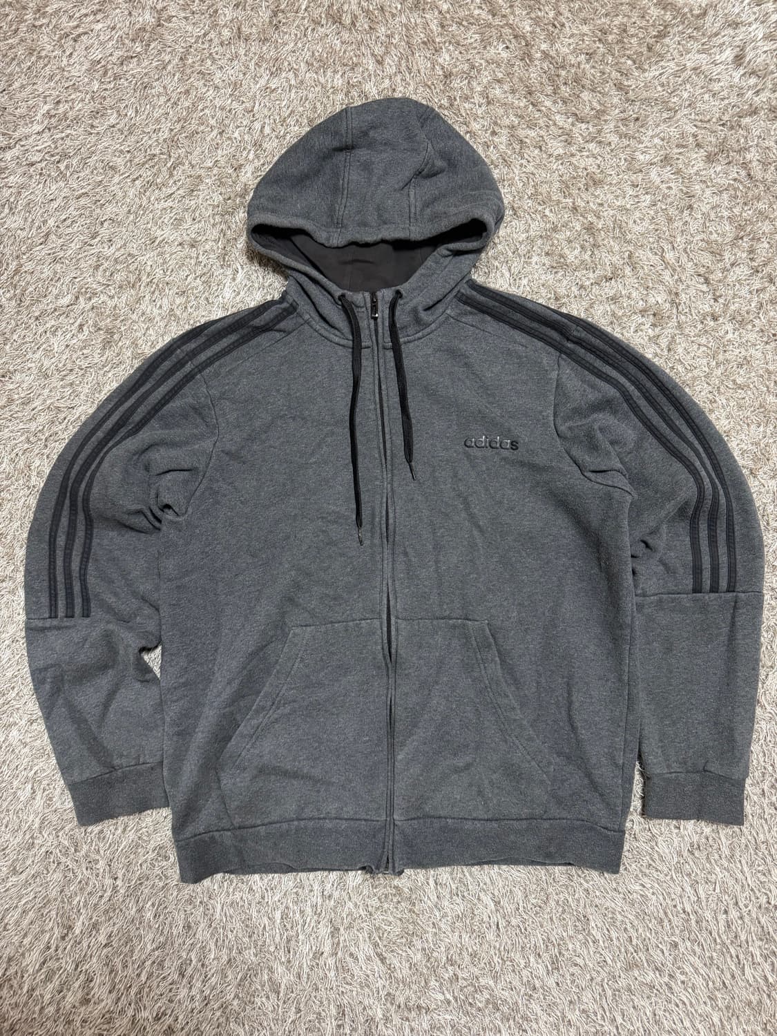 [3XL] 아디다스 M E FZ 슬림형 집업 후드 상품이미지2