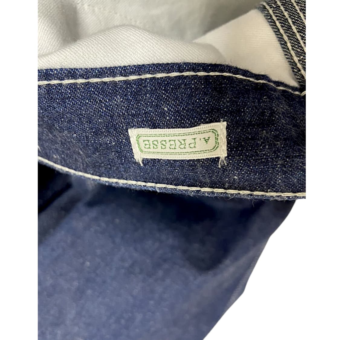 아프레쎄 밀리터리 인디고 데님 팬츠 상품이미지6