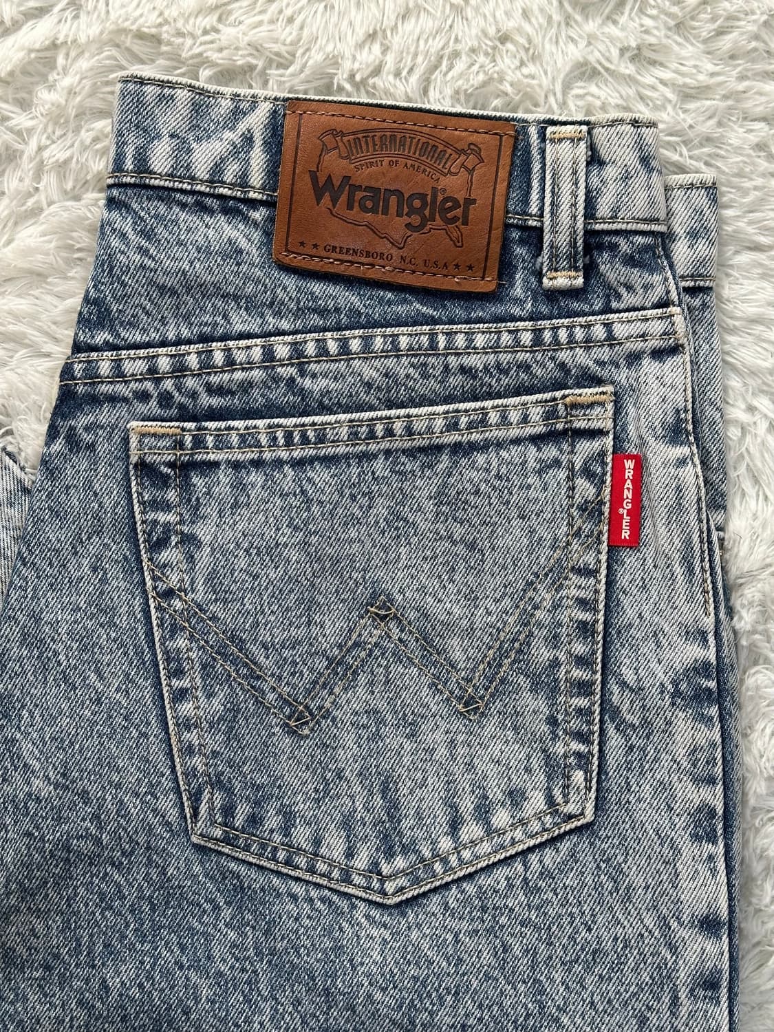랭글러 빈티지 워싱 데님 청바지 M 상품이미지2