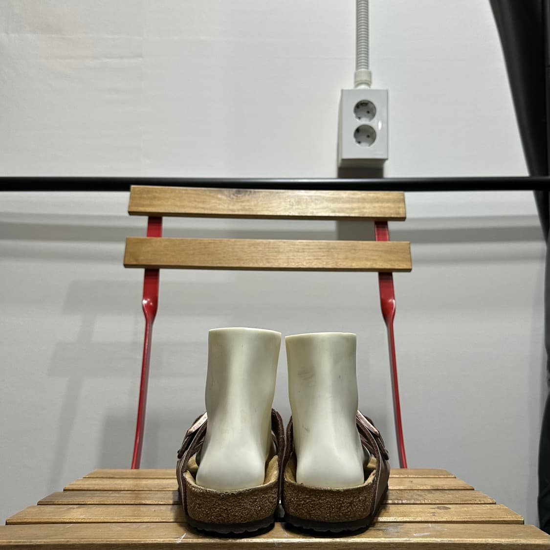 220) 버켄스탁 슬리퍼 여성 여자 신발 아리조나 다크브라운 상품이미지4