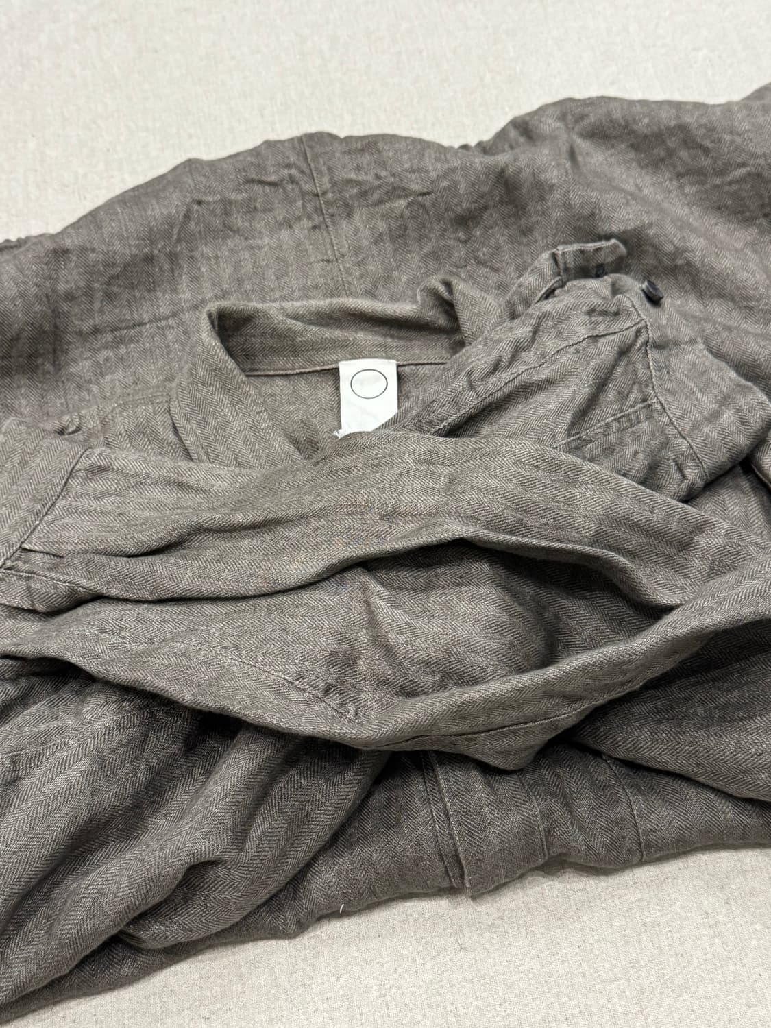 얀얀반에쉐 오프로젝트 린넨 셔츠 자켓 상품이미지8