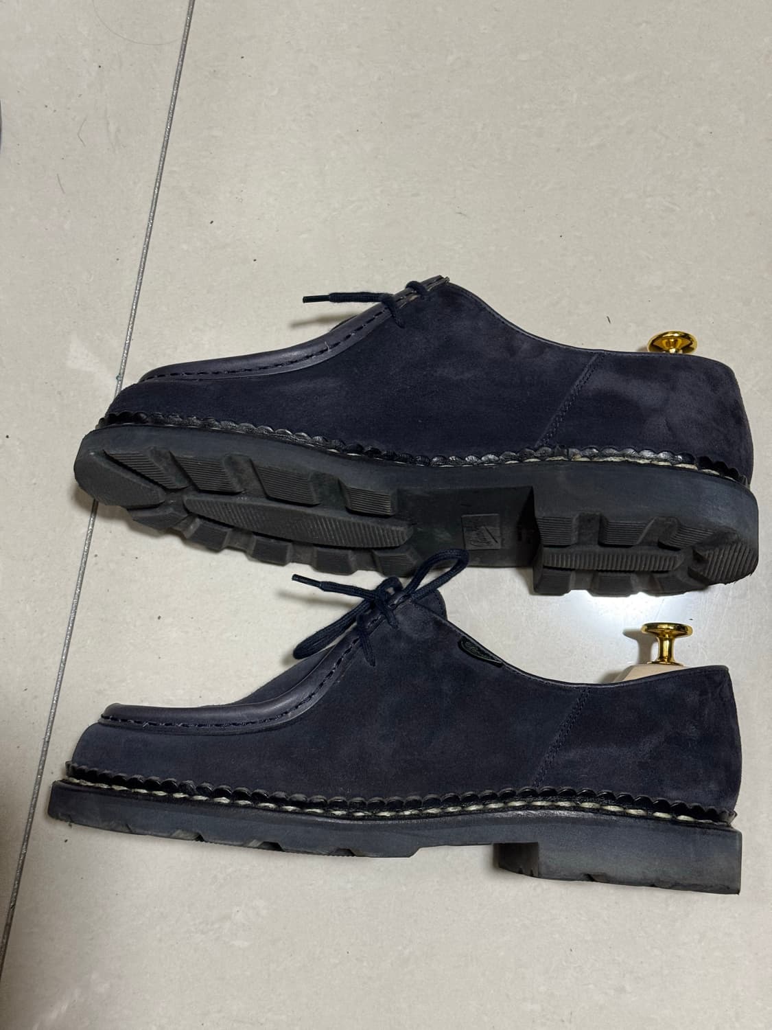 파라부트 미카엘 네이비 스웨이드 41.5 상품이미지2