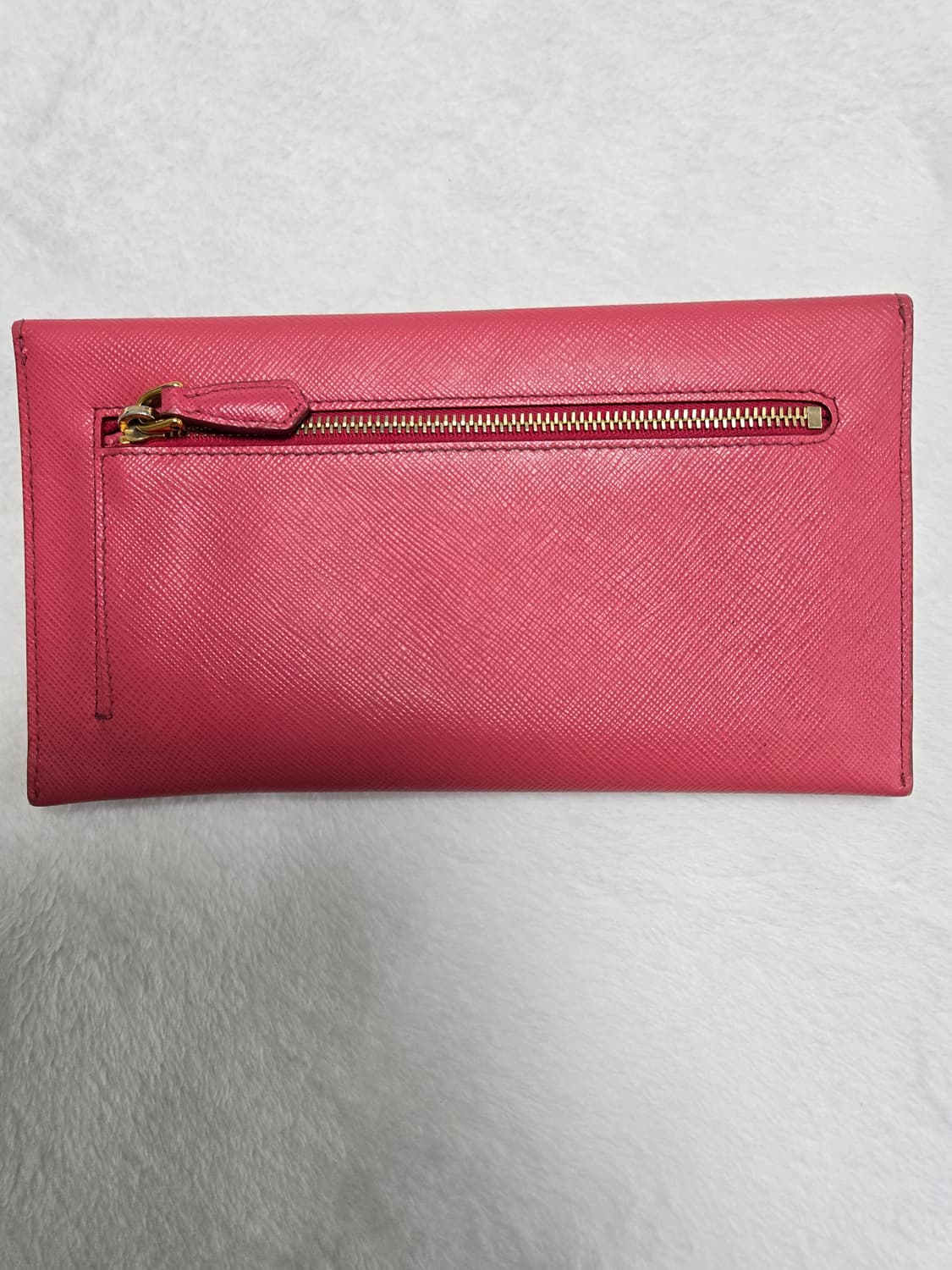 프라다 핑크 사피아노 장지갑 상품이미지2