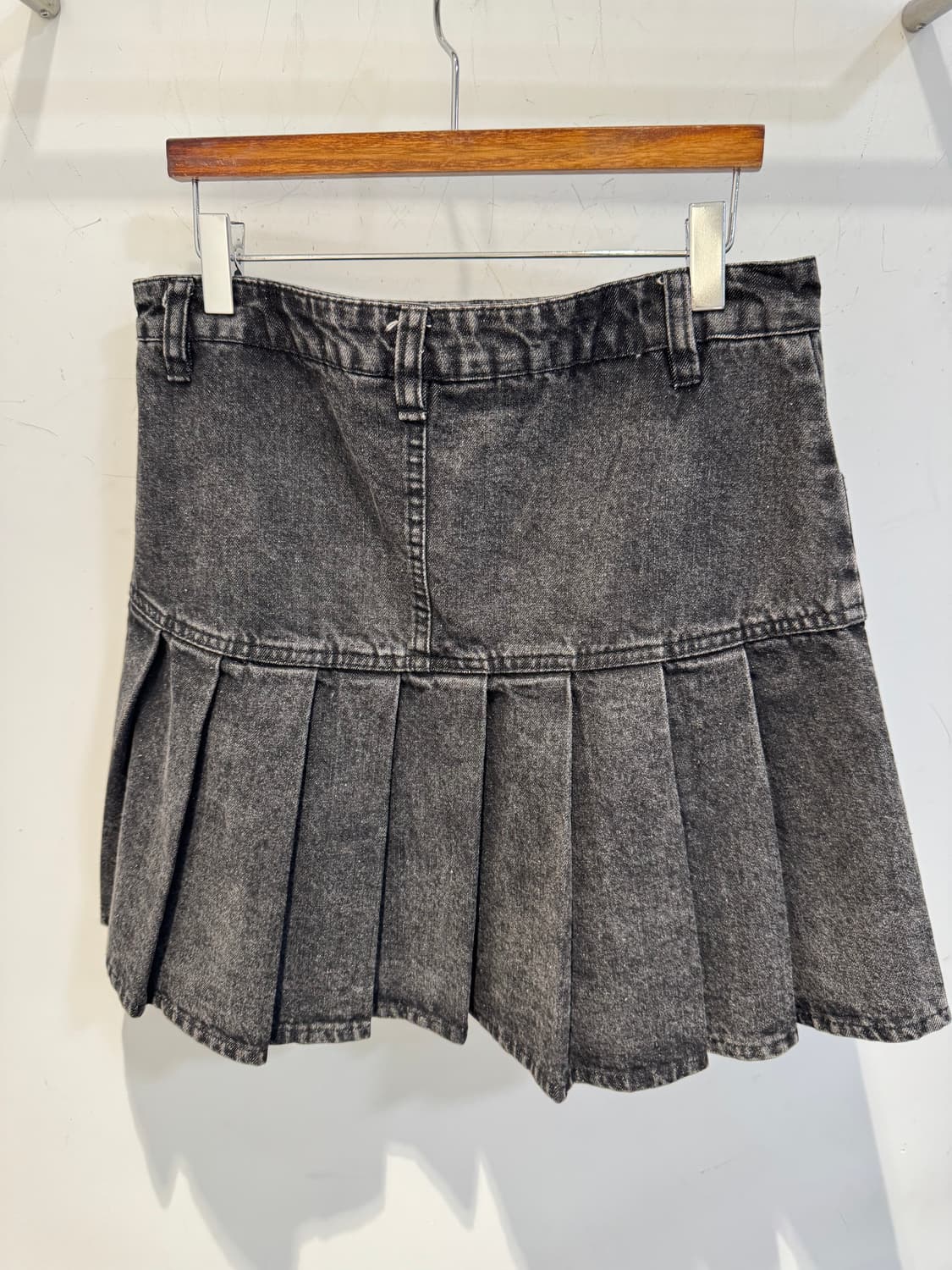 vintage skirt 빈티지 흑청 포켓 스커트 상품이미지2