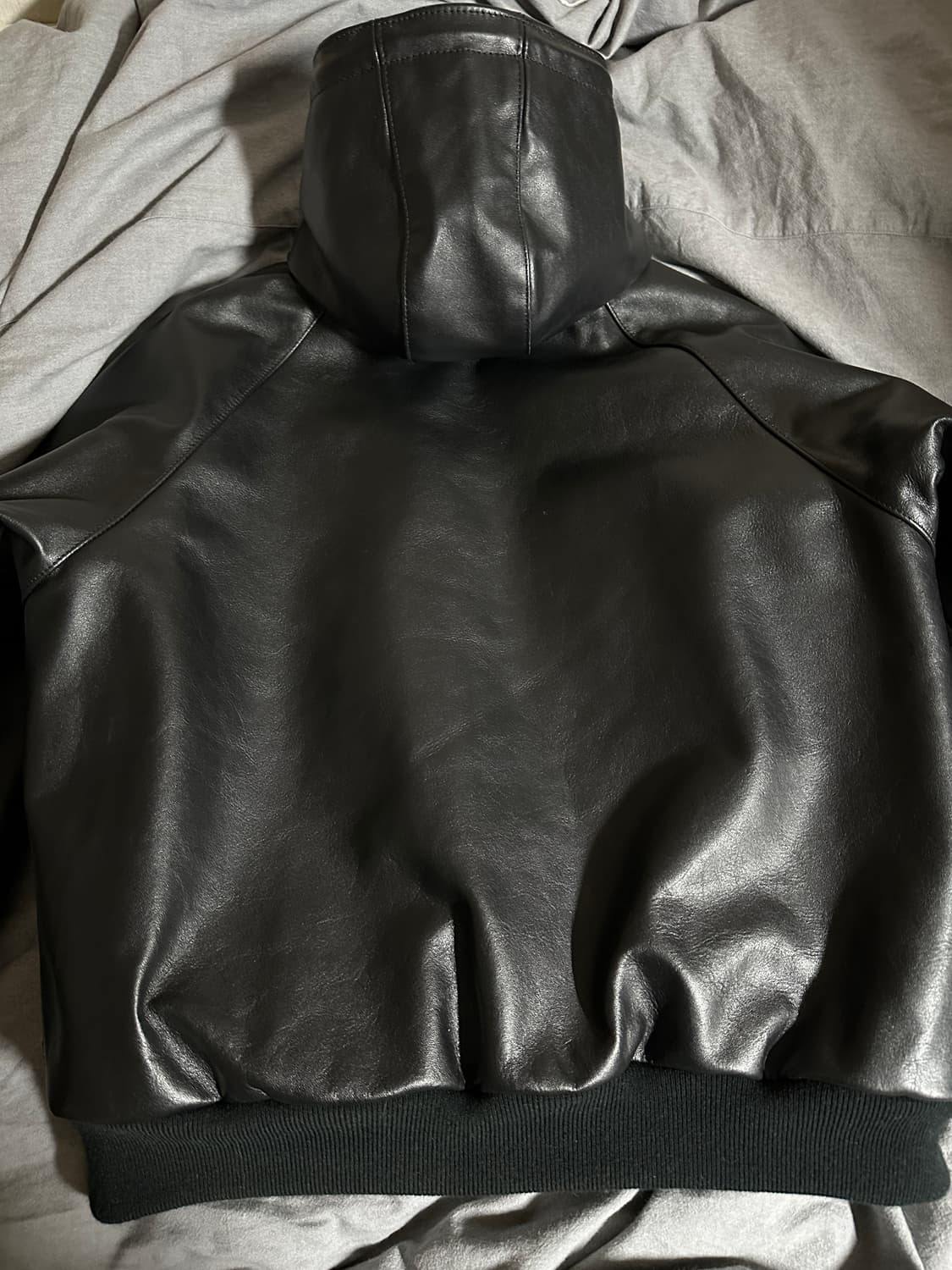 24FW 슈프림 밴슨 워크 레더 자켓 블랙 상품이미지2