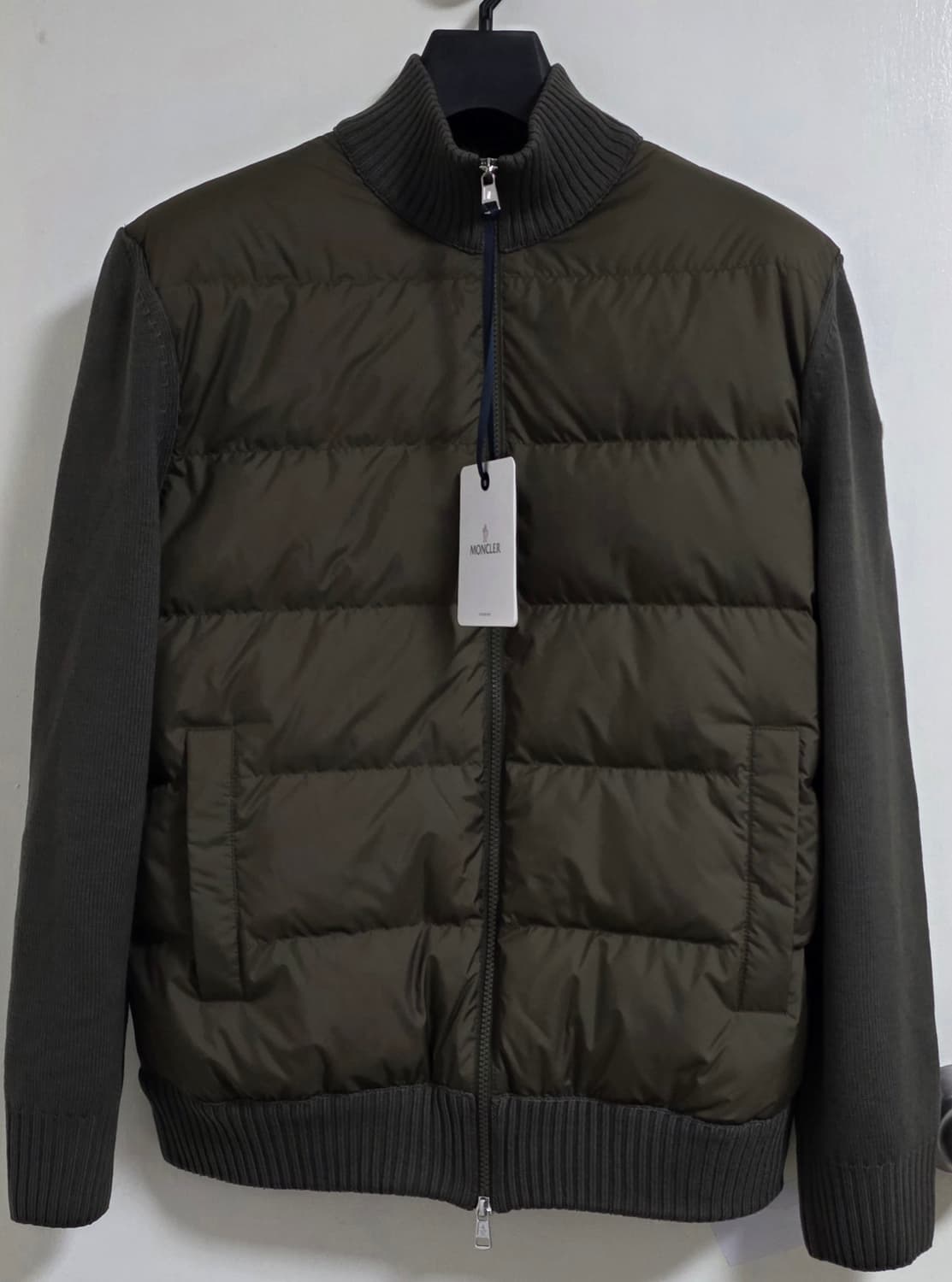 몽클레어 남성 패딩 니트 카디건, Tricot / XL 상품이미지2