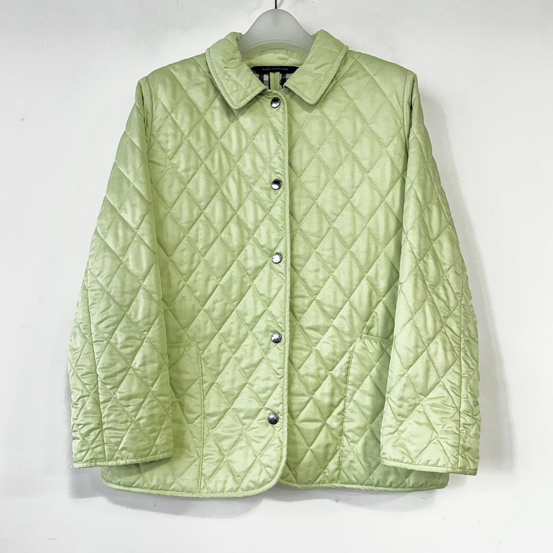 버버리 라임 퀼팅 자켓 상품이미지1