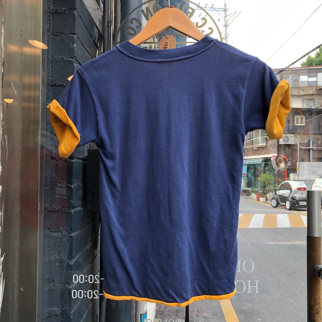 60/70s Reversible T-shirt-M 상품이미지3