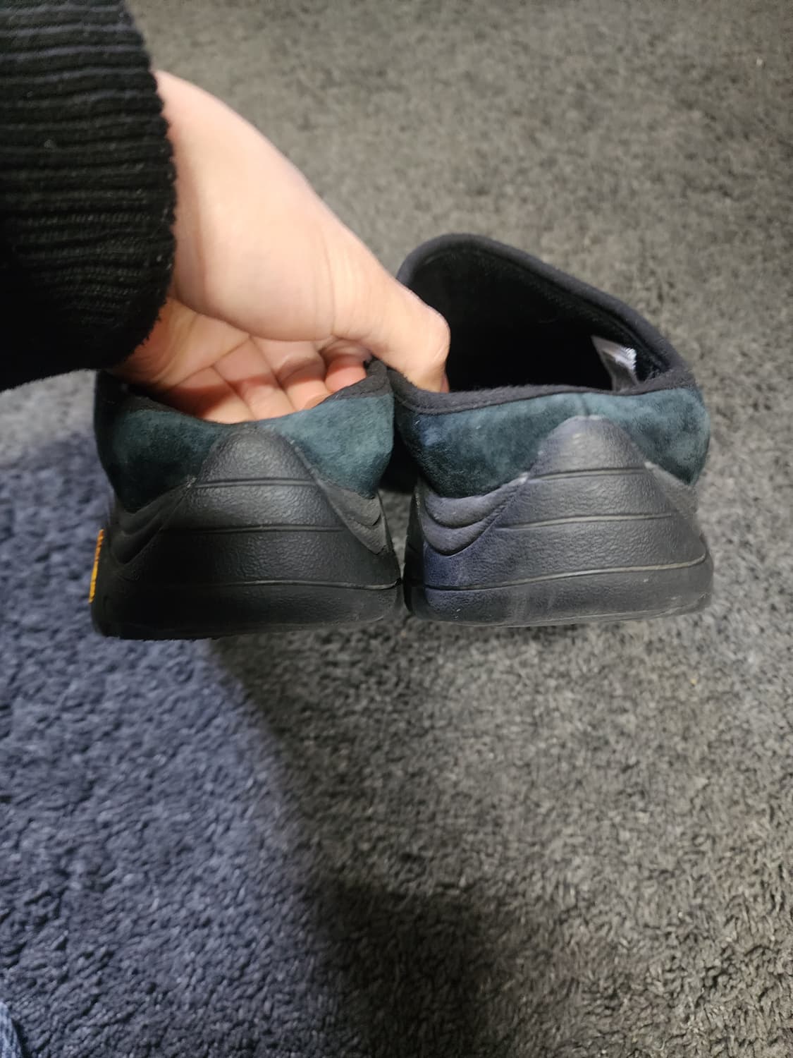 머렐 블랙 스웨이드슬라이드 뮬 비브람창   상품이미지8