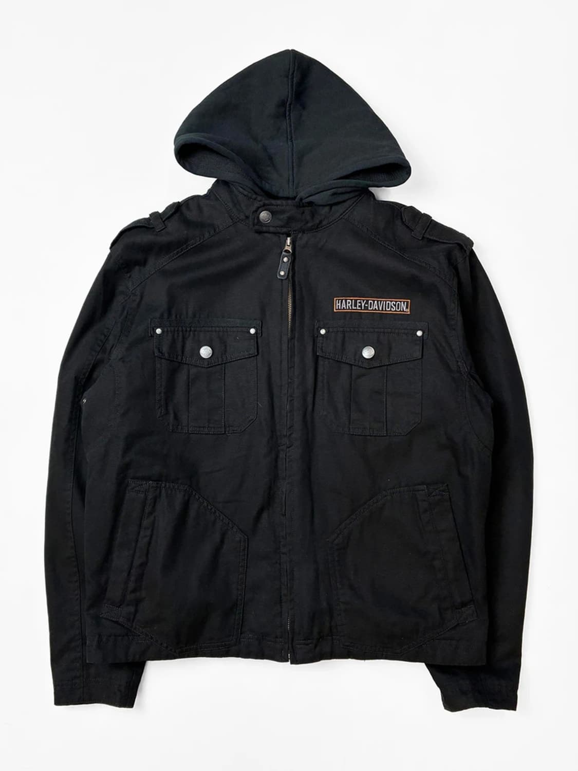 할리데이비슨 엠브로이드 투웨이 라이더 자켓 PN5445 상품이미지4