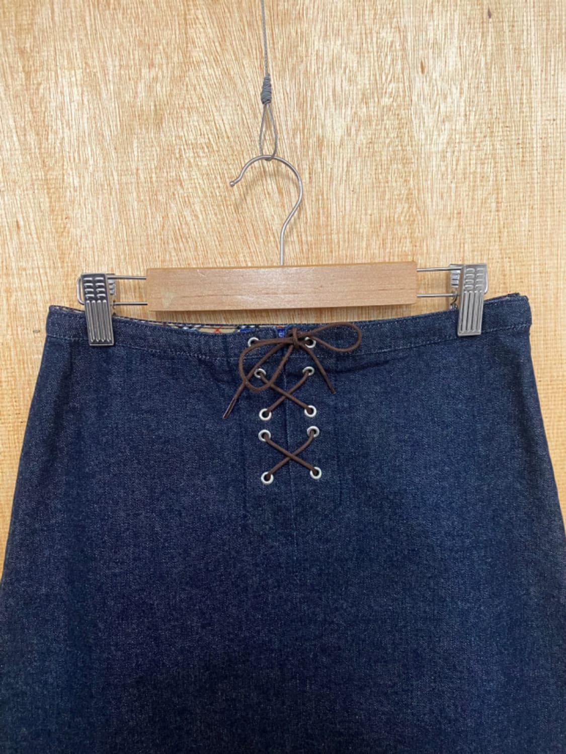 BURBERRY lace-up skirt 버버리 레이스업 데님 스커트 상품이미지6