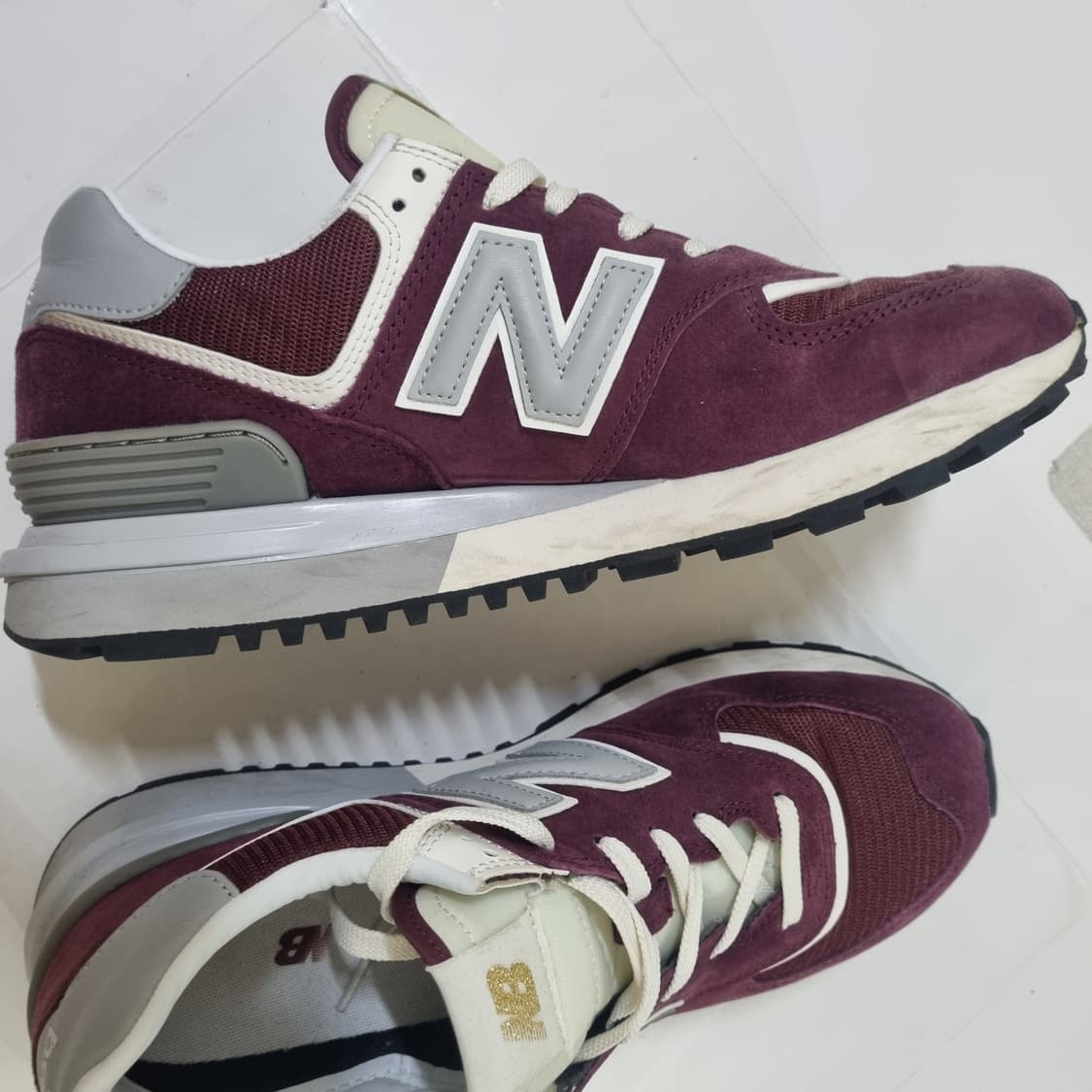 뉴발란스 574레거시 버건디 280 상품이미지3