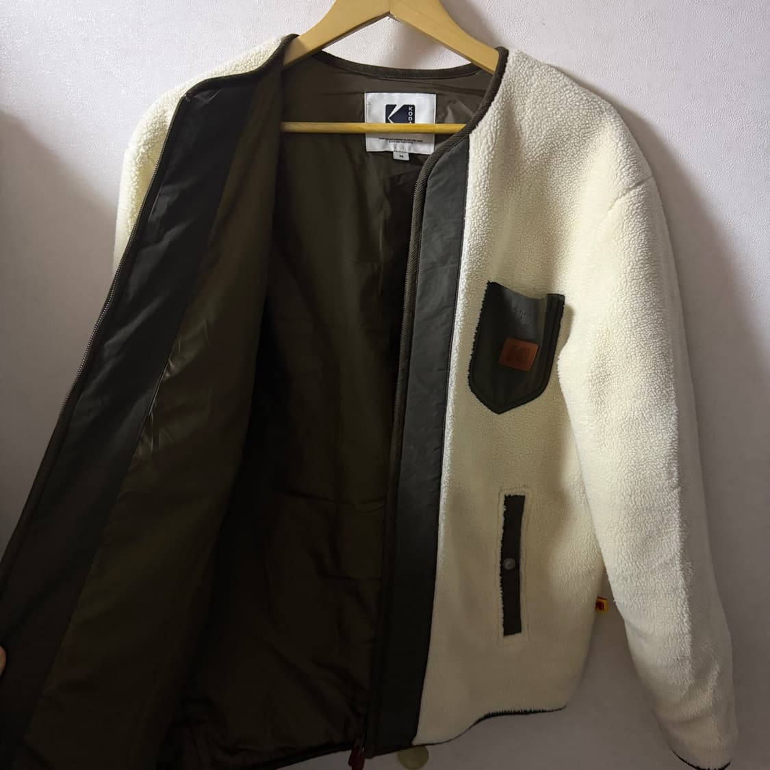 코닥 세미오버핏 패딩 플리스 자켓 K1323LFJC3 상품이미지7