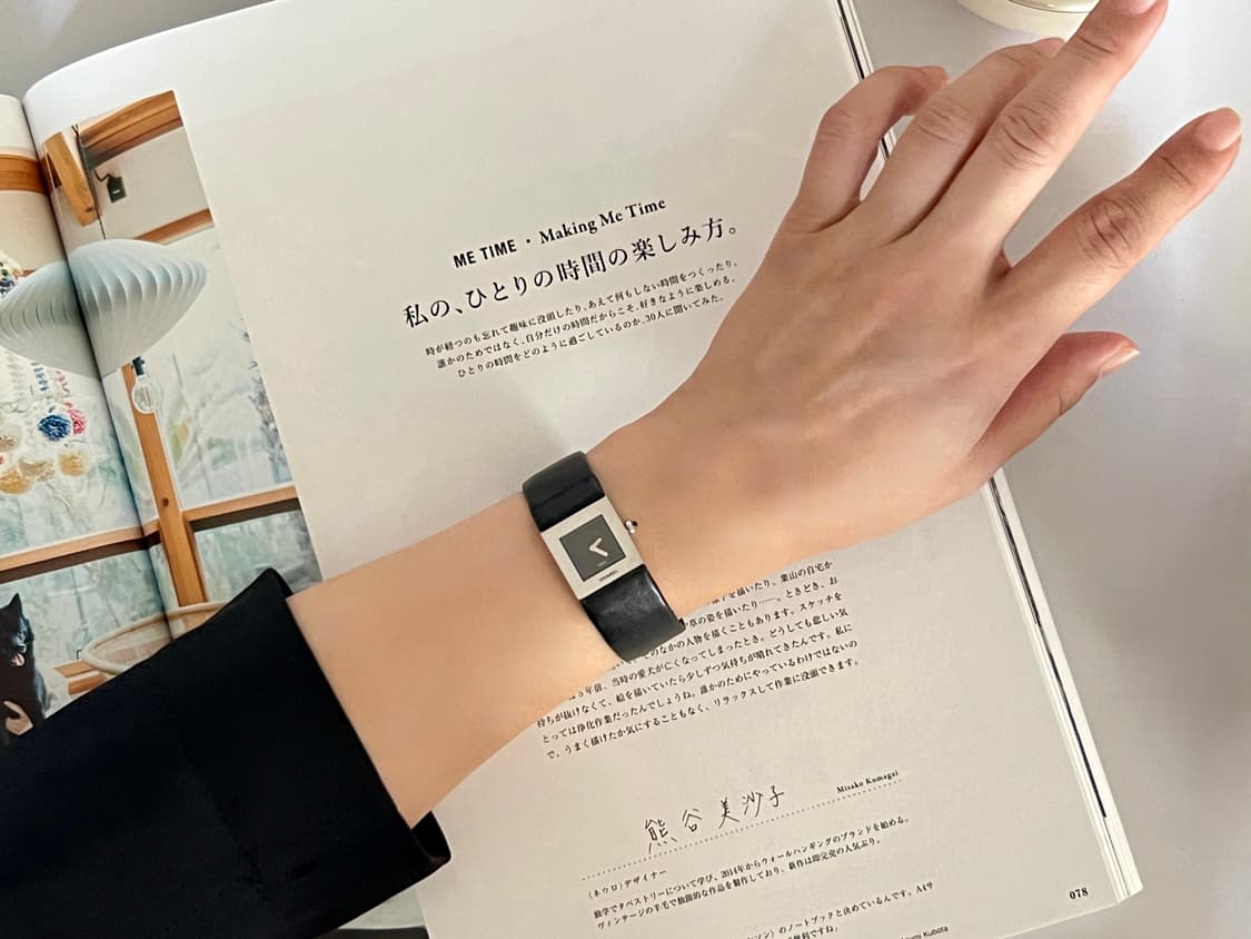 CHANEL 마트라세 레더 스트랩 샤넬 시계 상품이미지9