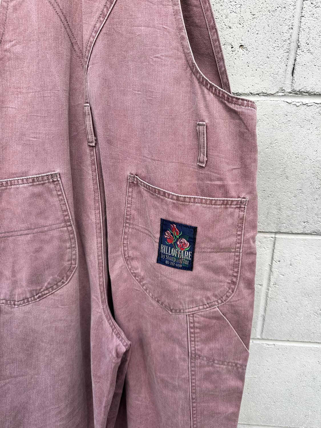 90’s 빈티지 오버롤 퍼플 상품이미지6