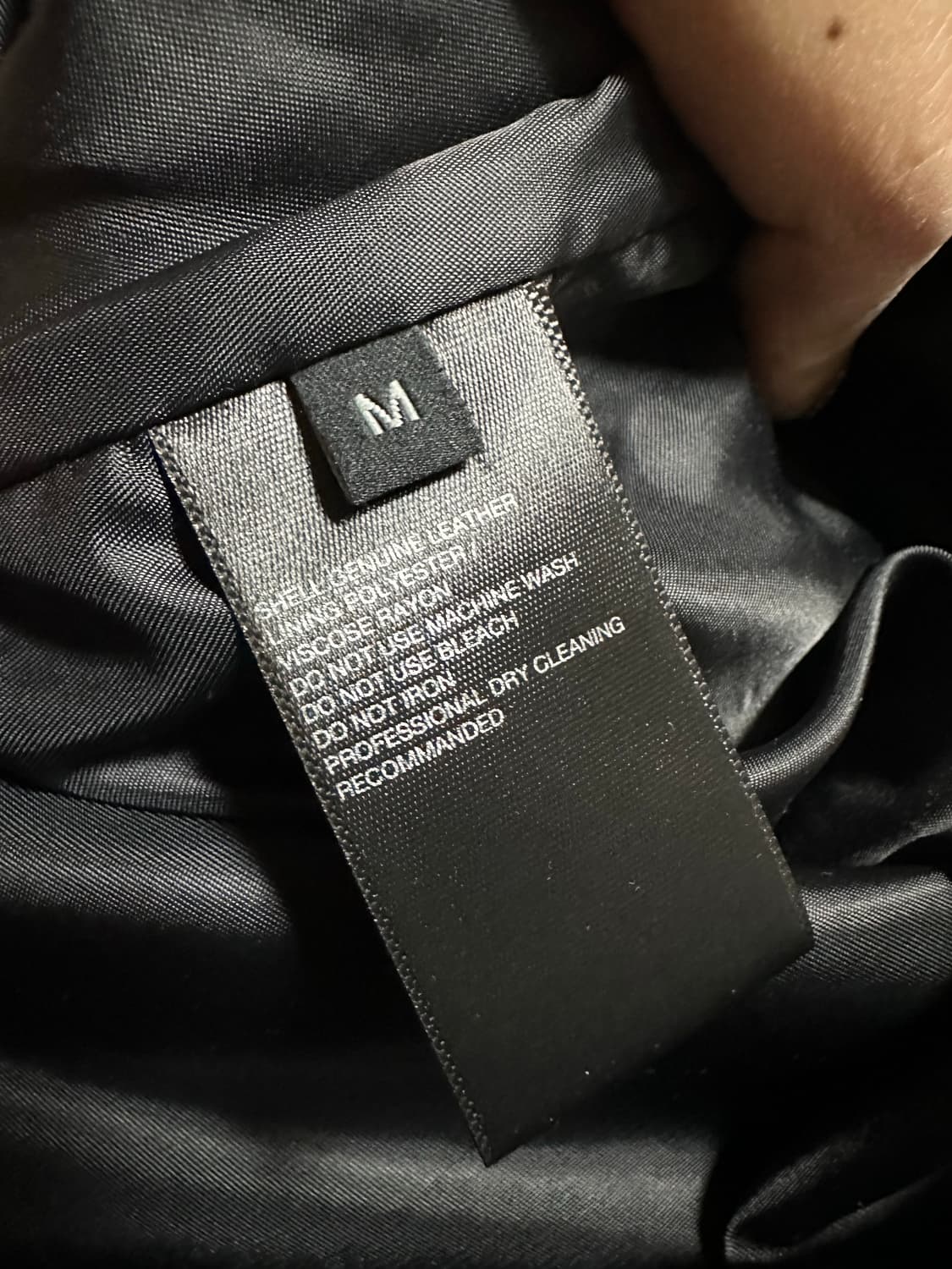 비바스튜디오 소가죽 라이더자켓 새상품 상품이미지4