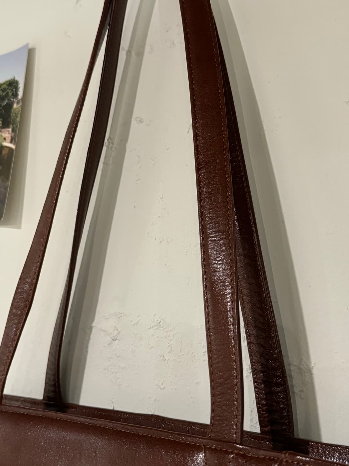 사각 가죽 숄더백 상품이미지5