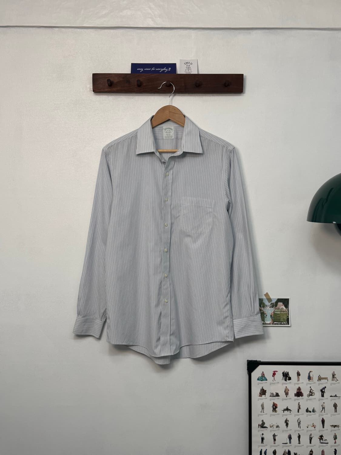 BrooksBrothers  multi stripe Shirt/S10 상품이미지1