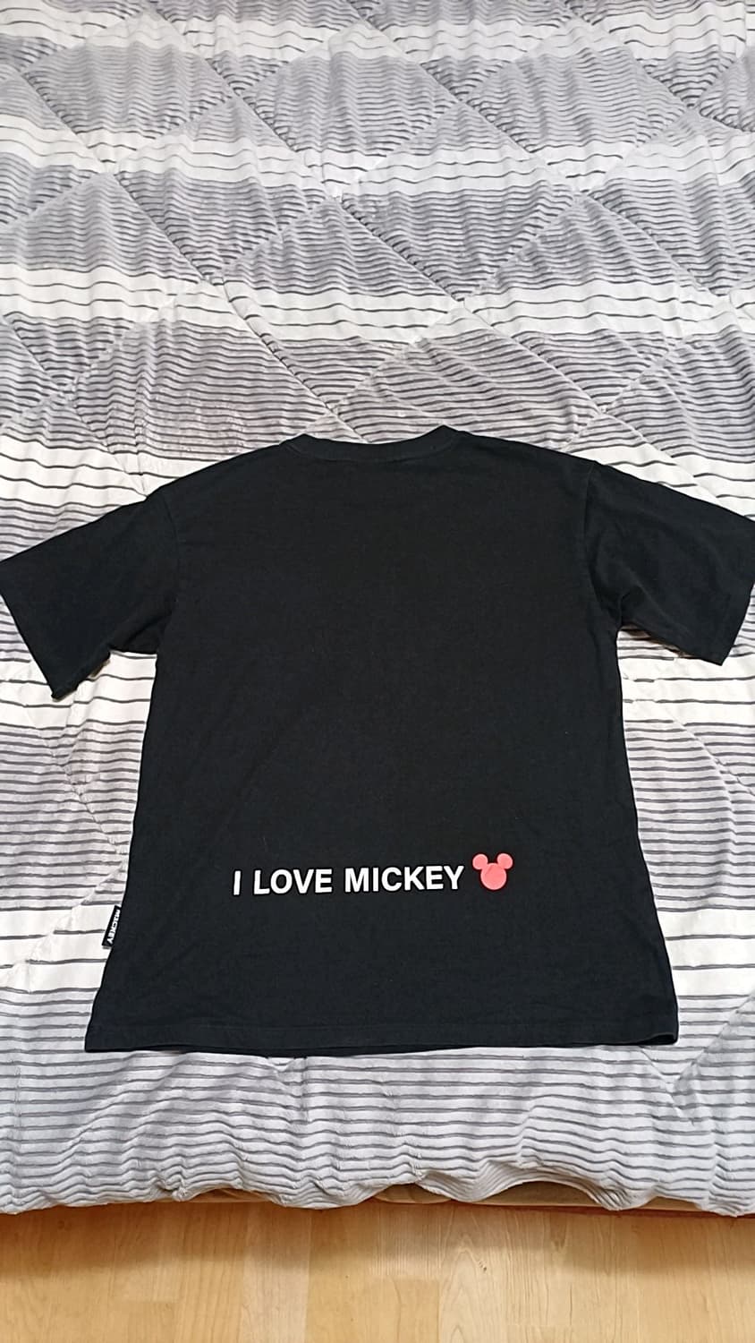 디즈니 미키마우스 반팔 실측95 여성66 가슴48 기장64 상품이미지3