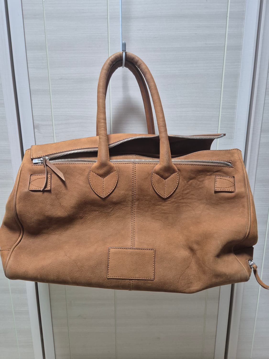 (정품)  골든구스 폴린 스퀘어 토트백 사첼 핸드백 가죽정품 골든구스 폴 상품이미지2