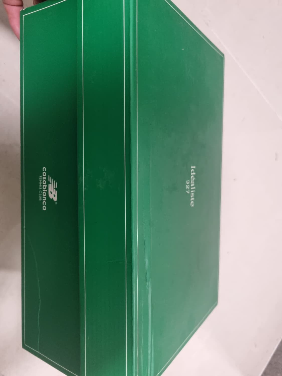 뉴발란스 x 카사블랑카 327 오프 화이트 그린(275사이즈) 상품이미지3