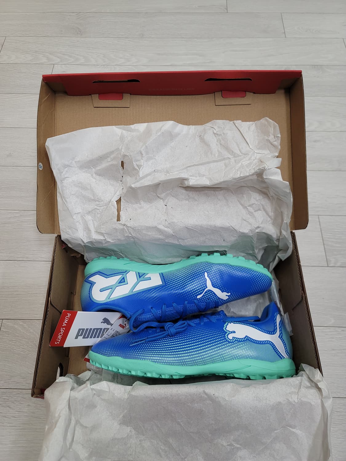 (265)푸마 풋살화 퓨처 7 플레이 TT[대전 직거래도 가능] 상품이미지3