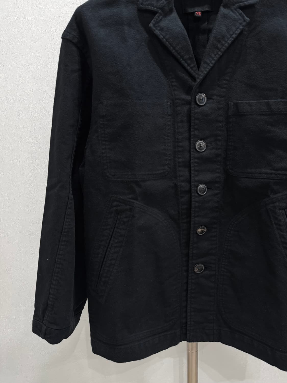 요코사카모토 23aw 브러쉬드 몰스킨 워크 자켓 상품이미지2