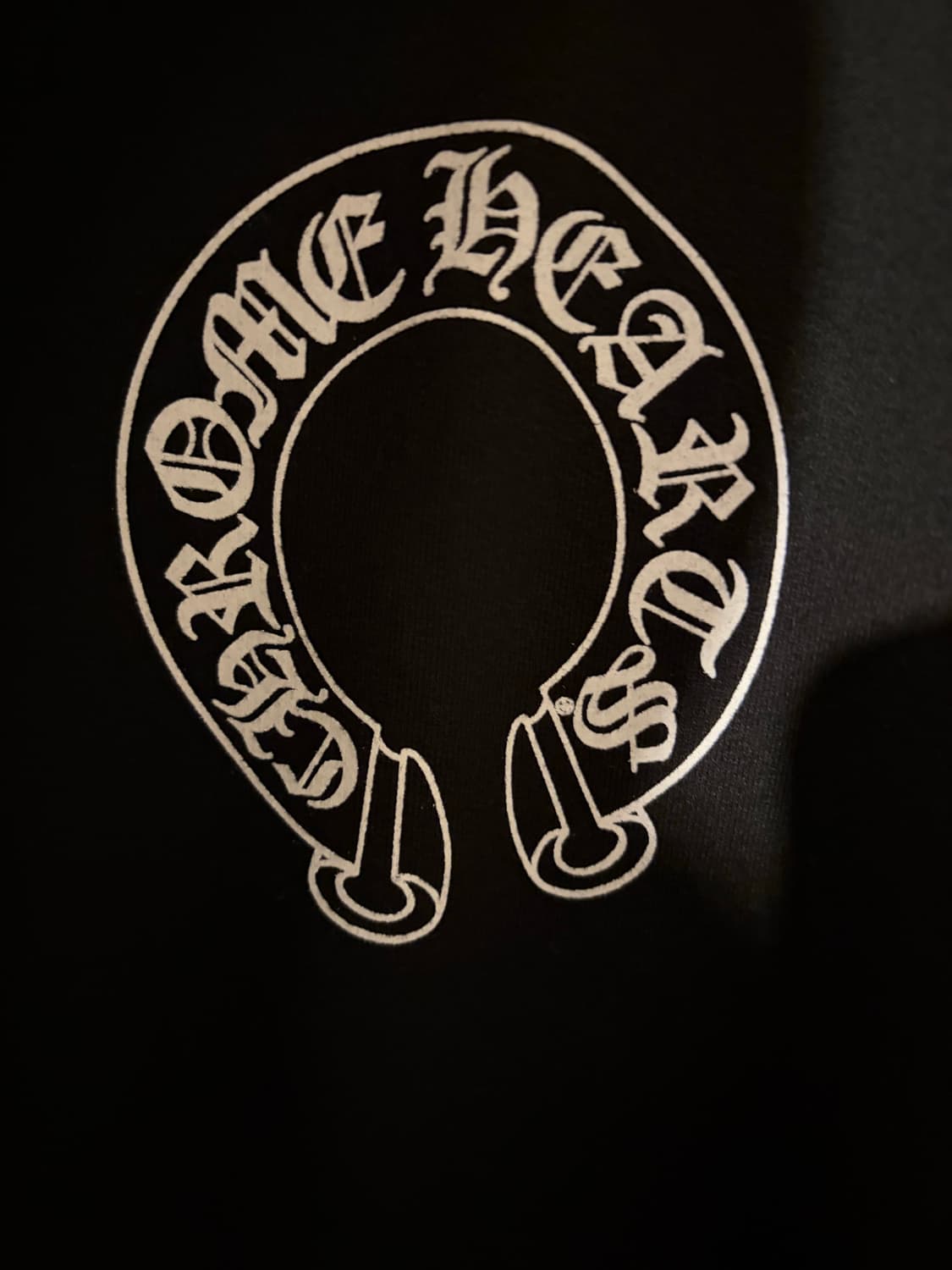 크롬하츠 홀스슈 플로랄 플리스 후드집업 블랙 XL 상품이미지4