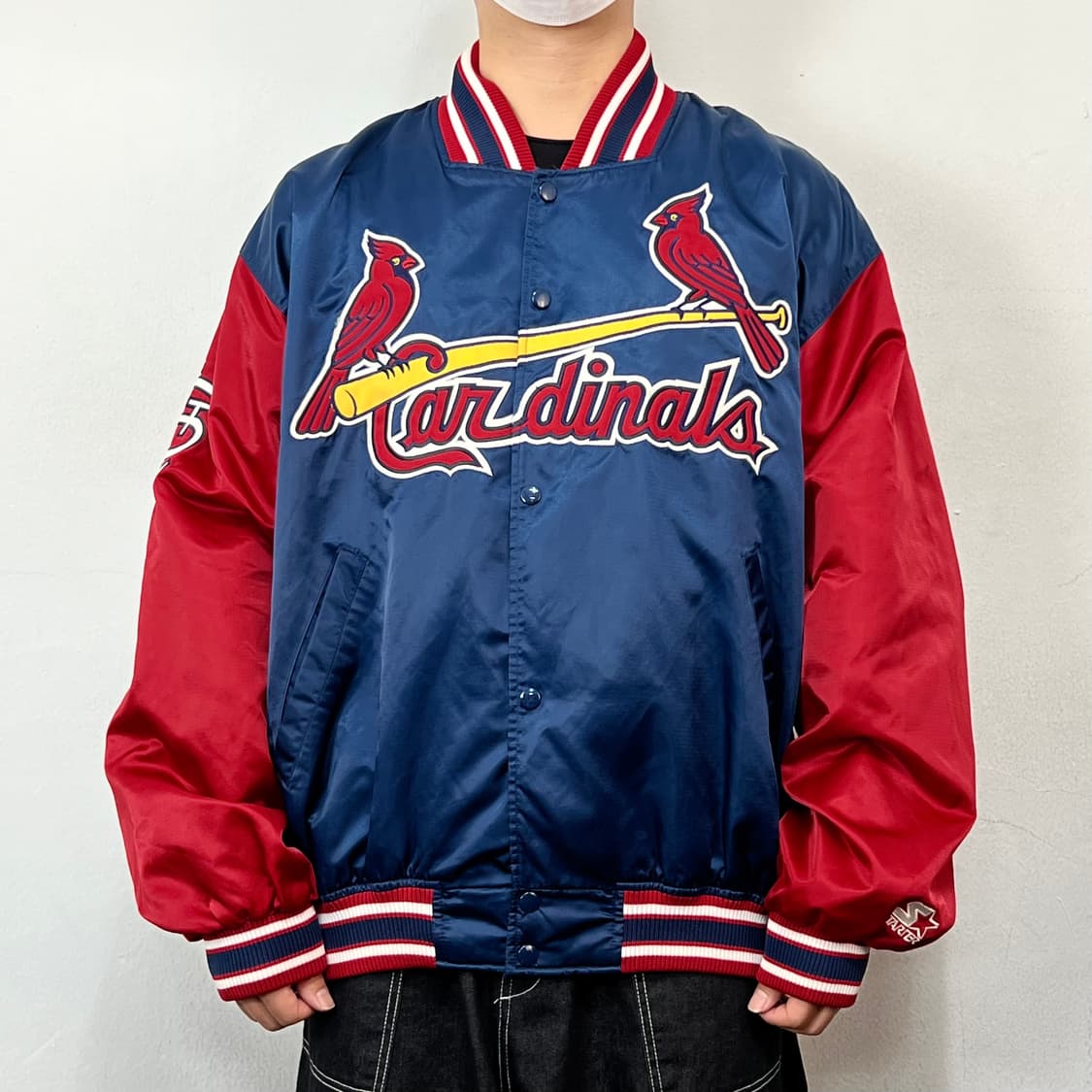 스타터 세인트 루이스 카디널스 스타디움 바시티 상품이미지2