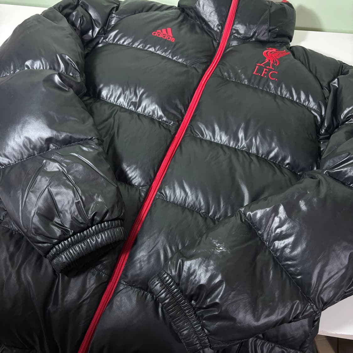 L 100 아디다스 리버풀 11시즌 구스다운 패딩점퍼 상품이미지1