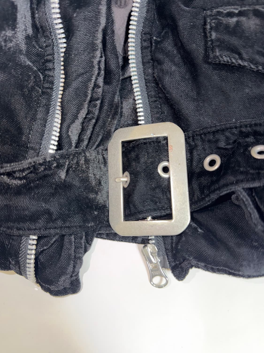 준야와타나베 축융 벨벳 쉬폰 재킷 상품이미지3