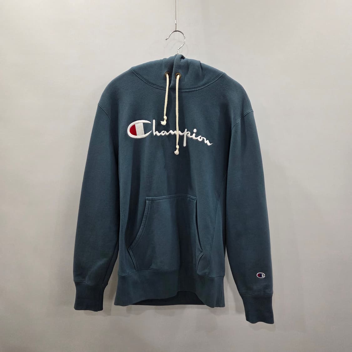 챔피온 레드택 리버스위브 스펠로고 자수 기모 후디 M 상품이미지1