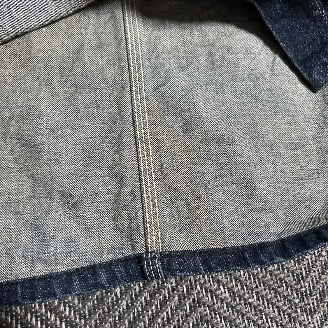 Evisu 페인팅 로고 데님 자켓 상품이미지9