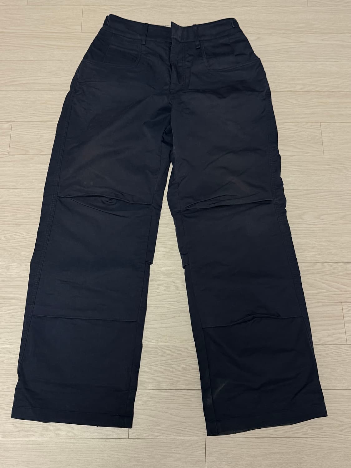 yiyae 하드팬츠 네이비 상품이미지1